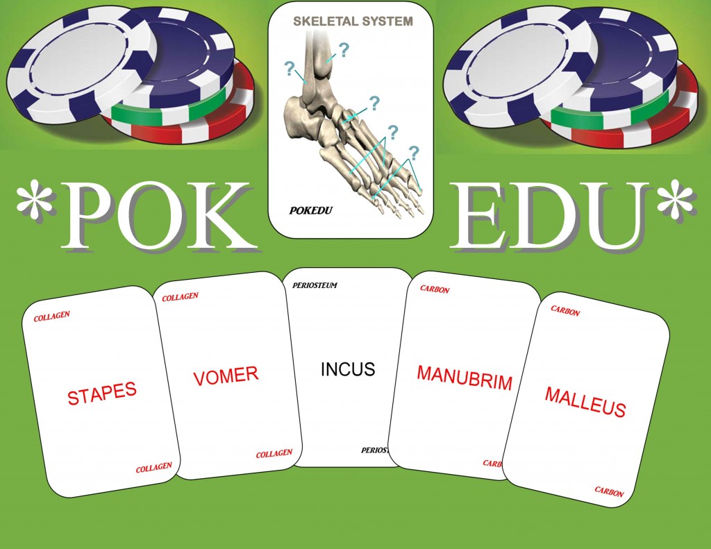 POKEDU: обучающая игра на основе покера
